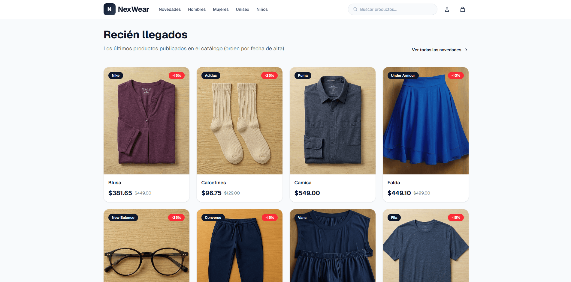 NextWear E-Commerce